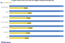 Ngày 10/12: Tỷ giá trung tâm đi ngang