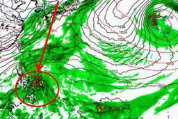 Dự báo áp thấp tiềm ẩn trước Giáng sinh, gây mưa lớn diện rộng
