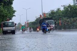 Dự báo các tỉnh thành có mưa dông từ nay đến hết tuần này