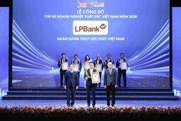 LPBank gia nhập Top 50 Doanh nghiệp xuất sắc Việt Nam: Dấu ấn của sự bứt phá