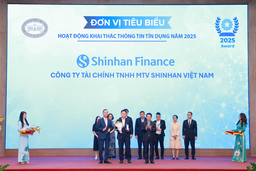 Shinhan Finance được vinh danh “Đơn vị tiêu biểu trong hoạt động khai thác thông tin tín dụng năm 2025”