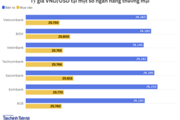 Ngày 12/2: Tỷ giá trung tâm đi ngang