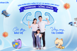 Shinhan Life Việt Nam giới thiệu giải pháp bảo vệ toàn diện: Sản phẩm bảo hiểm tử kỳ cá nhân linh hoạt “Shinhan – Sống Khỏe” và bộ sản phẩm bán kèm S-Plus