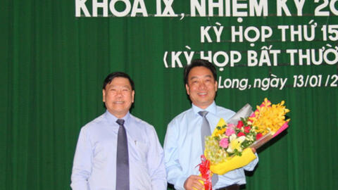 Ông Lữ Quang Ngời làm Chủ tịch UBND tỉnh Vĩnh Long