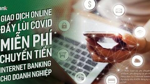 VPBank Online miễn 3 loại phí cho khách hàng doanh nghiệp mới