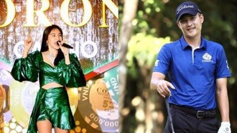 Ca sĩ Thủy Tiên chính thức trở lại showbiz, được Công Vinh đưa đi diễn