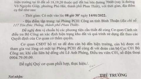 Vụ án "đất vàng" vào tay doanh nghiệp tại Bình Thuận: Đã thực sự đến hồi kết?