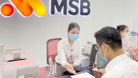 Năm 2022: MSB đặt mục tiêu lợi nhuận trước thuế 6.800 tỷ đồng