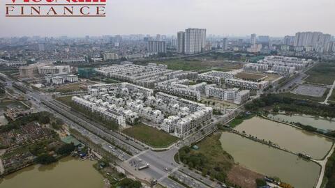 Toàn cảnh dự án The Manor Central Park vắng bóng người