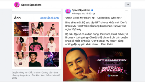 NFT sắp hết thời, BinZ vẫn “bám trend” ?