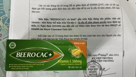 Hà Nội: Thu giữ gần 29.000 hộp Vitamin có dấu hiệu xâm phạm quyền nhãn hiệu