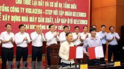 Geleximco chuẩn bị xây nhà máy sản xuất, lắp ráp ô tô tại Thái Bình