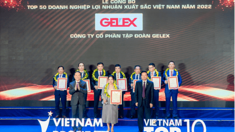 GELEX lọt Top 50 Doanh nghiệp lợi nhuận xuất sắc năm 2022