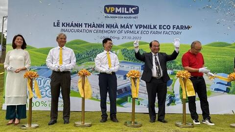 VPMilk khánh thành nhà máy mô hình sinh thái VPMilk Eco Farm