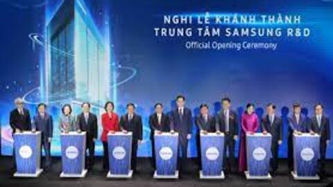 Samsung khánh thành trung tâm R&D 220 triệu USD tại Việt Nam