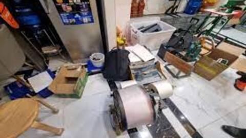 Bên trong ‘xưởng’ in tiền giả vừa bị triệt phá ở TP. HCM