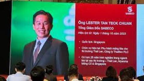 Sabeco giới thiệu tổng giám đốc mới người Singapore
