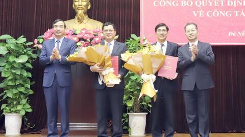 Công bố quyết định của Ban Bí thư về công tác cán bộ Đà Nẵng