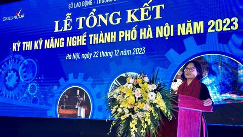 28 thí sinh đoạt giải Nhất kỹ năng nghề 2023 cấp thành phố