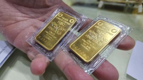 Vàng SJC giảm "sốc", mất hơn 4 triệu đồng/lượng