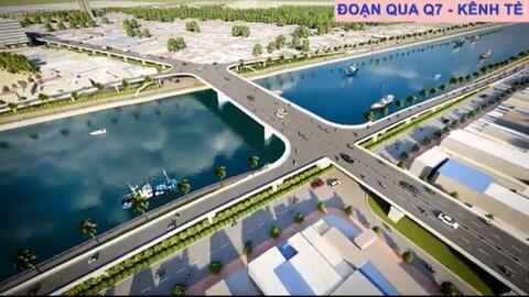 Cầu gần 4.000 tỉ đồng nối quận 1 và quận 7 khởi công lúc nào?