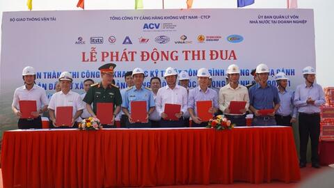 Đường băng sân bay Long Thành sẽ về đích sớm hơn 3 tháng