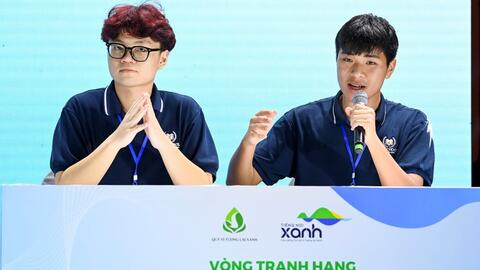 Cuộc thi Tiếng nói Xanh - Gieo nhận thức xanh, lối sống xanh cho giới trẻ