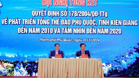 Cần tiếp tục "mở và nâng tầm phát triển" cho Phú Quốc