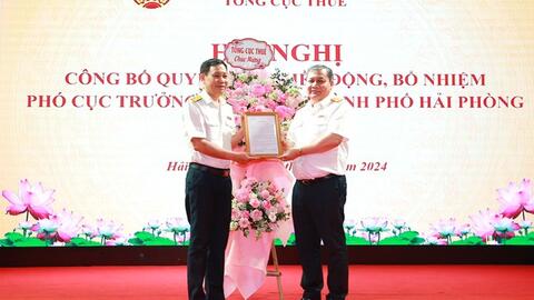Luân chuyển, bổ nhiệm lãnh đạo cục thuế 4 tỉnh thành