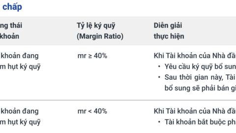 Khi nào nhà đầu tư chứng khoán bị “call margin”?