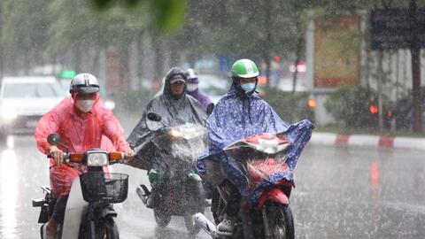 Miền Bắc đón không khí lạnh, mưa lớn từ chiều tối nay