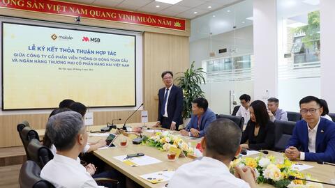 MSB và Gtel Mobile ký kết hợp tác toàn diện