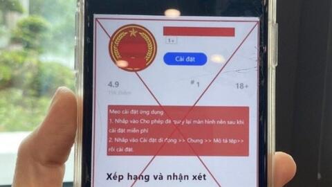 Nguy cơ bị chiếm quyền điều khiển điện thoại khi cài đặt phần mềm Dịch vụ công “giả mạo”