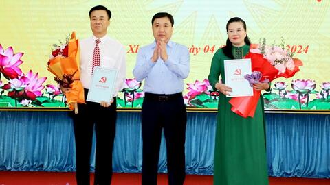 Đồng chí Đỗ Thị Hương được bổ nhiệm chức vụ Bí thư Huyện ủy Xín Mần