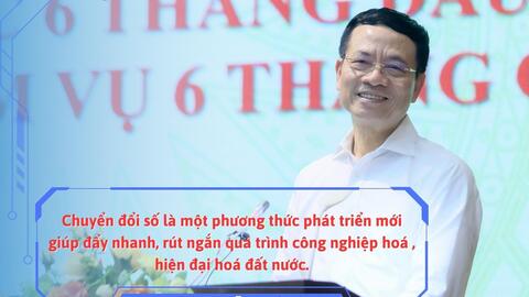 Bộ trưởng Nguyễn Mạnh Hùng: Các cơ quan nhà nước phát triển ứng dụng riêng thì thuê dịch vụ các doanh nghiệp công nghệ số thay vì đầu tư