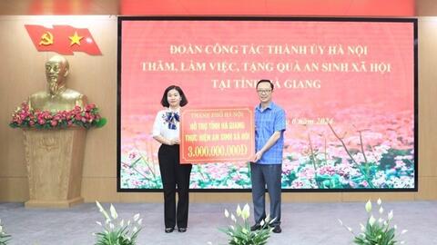 Đóng góp của Hà Nội giúp Hà Giang thúc đẩy giảm nghèo bền vững