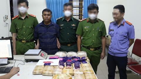 Nghệ An: Triệt xóa đường dây ma túy xuyên quốc gia, thu giữ hơn 20kg ma túy