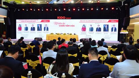 ĐHCĐ Kido: Mua 77% Hùng Vương Plaza trong quý 3, mục tiêu mở 500 cửa hàng miniBAO