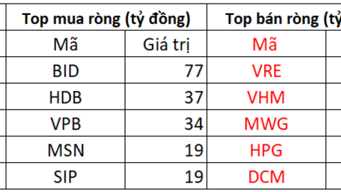 Phiên 3/7: Khối ngoại bán ròng mạnh tay hơn 500 tỷ đồng cổ phiếu Việt Nam