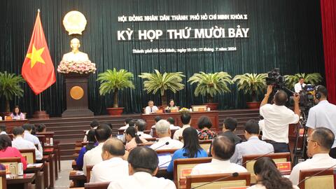 Khai mạc kỳ họp HĐND TP HCM