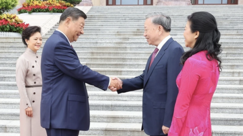 Lễ đón Tổng Bí thư, Chủ tịch nước Tô Lâm và Phu nhân