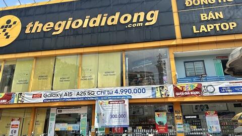 Thế giới Di động đóng gần 70 cửa hàng trong 1 tháng