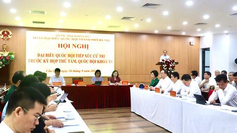Hà Nội sẽ xem xét các chính sách đầu tư công trình hồ đập