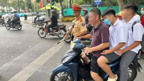 4 ngày cao điểm xử lý hơn 900 trường hợp vi phạm giao thông