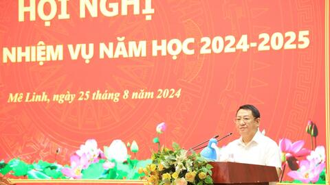 Huyện Mê Linh đầu tư mạnh mẽ cơ sở vật chất giáo dục