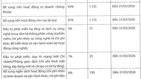 Chứng khoán KAFI sẽ dùng 2,500 tỷ sắp huy động để làm gì?