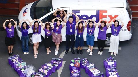 FedEx lan tỏa niềm vui mùa lễ hội và tiếp sức ước mơ cho các em nhỏ có hoàn cảnh khó khăn