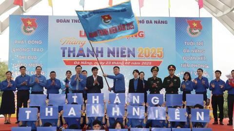 Thành đoàn Đà Nẵng ra mắt 6 đội hình thanh niên tình nguyện