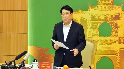Chủ tịch nước Lương Cường lưu ý tỉnh Hưng Yên thực hiện tốt chủ trương sắp xếp, tổ chức bộ máy
