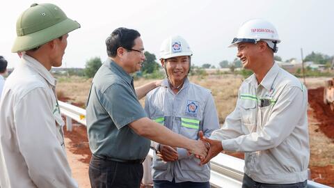Tập đoàn Sơn Hải vừa có một đề xuất ngay tại công trường dự án trọng điểm, Thủ tướng lập tức thông qua
